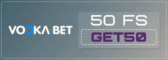 Vodka бездепозитный бонус
